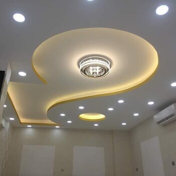 Işık Bandı Led Tavan Salon Proje 234561343